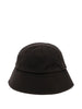Cappello bucket con applicazione in nero Comme des garcons homme - uomo