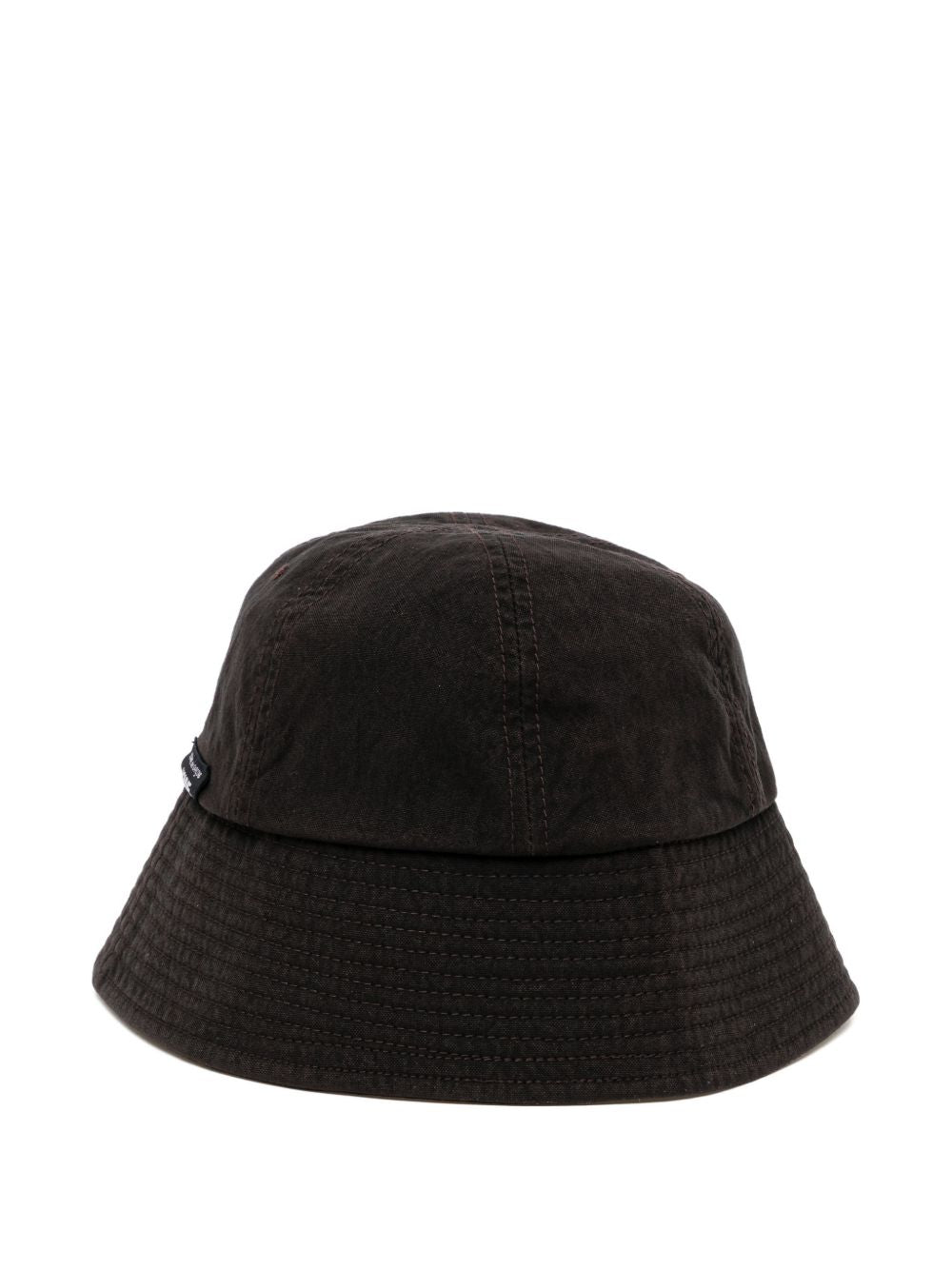 Cappello bucket con applicazione in nero Comme des garcons homme - uomo 