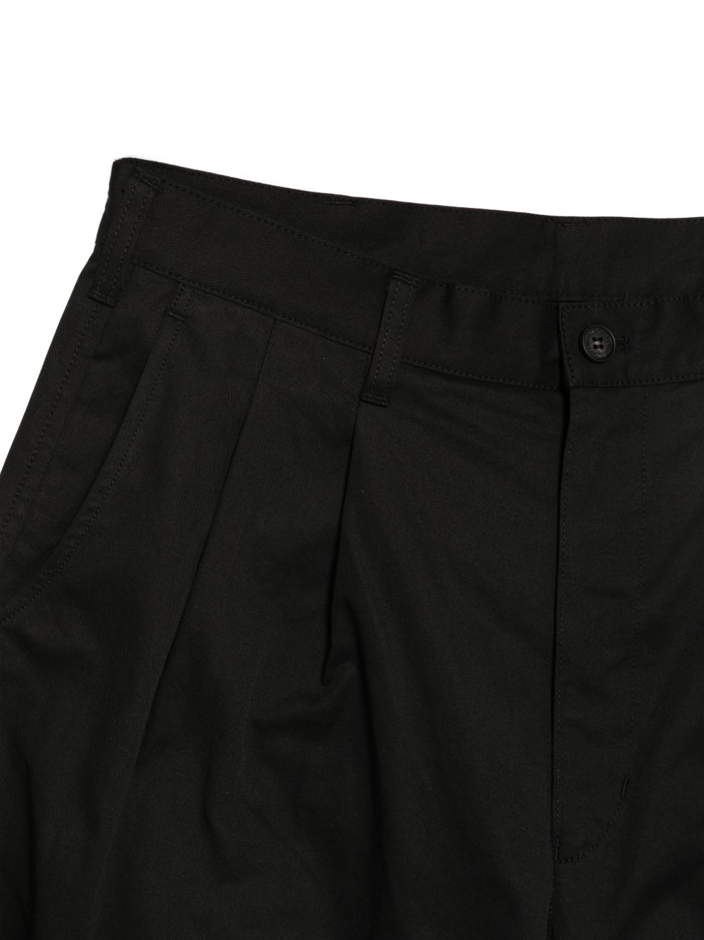 Pantaloni a pieghe con pannelli in nero Comme des garcons homme - uomo 