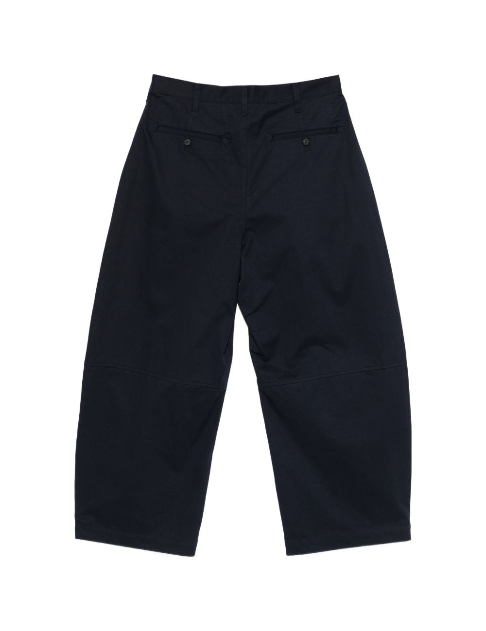 Pantaloni a pieghe con pannelli in blu Comme des garcons homme - uomo 