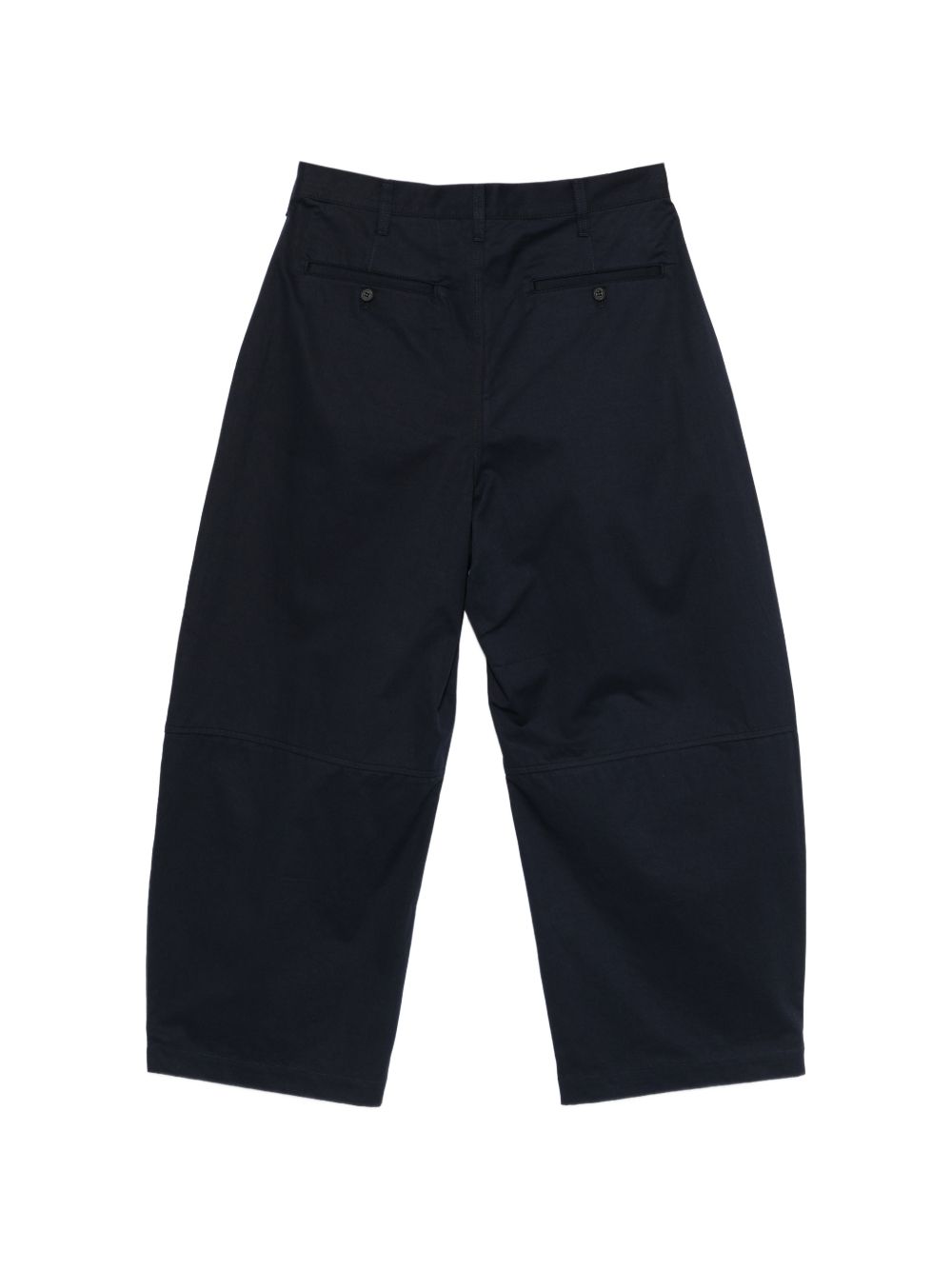 Pantaloni a pieghe con pannelli in blu Comme des garcons homme - uomo 