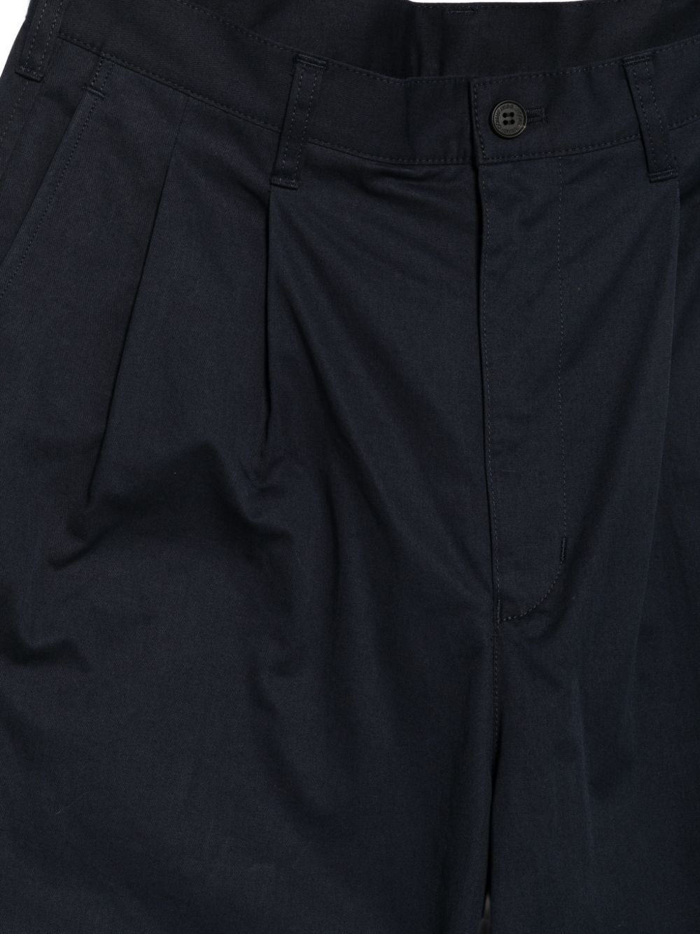 Pantaloni a pieghe con pannelli in blu Comme des garcons homme - uomo 