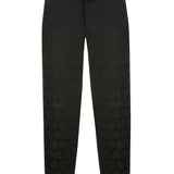Pantaloni con trama geometrica in nero Comme des Garçons Homme Plus - uomo 
