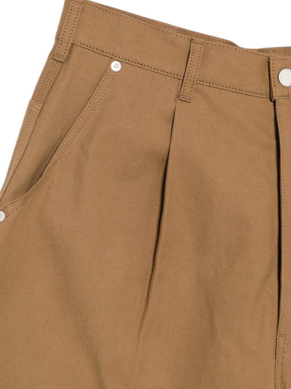 Shorts con pieghe sul davanti in beige Comme des garcons homme - uomo 