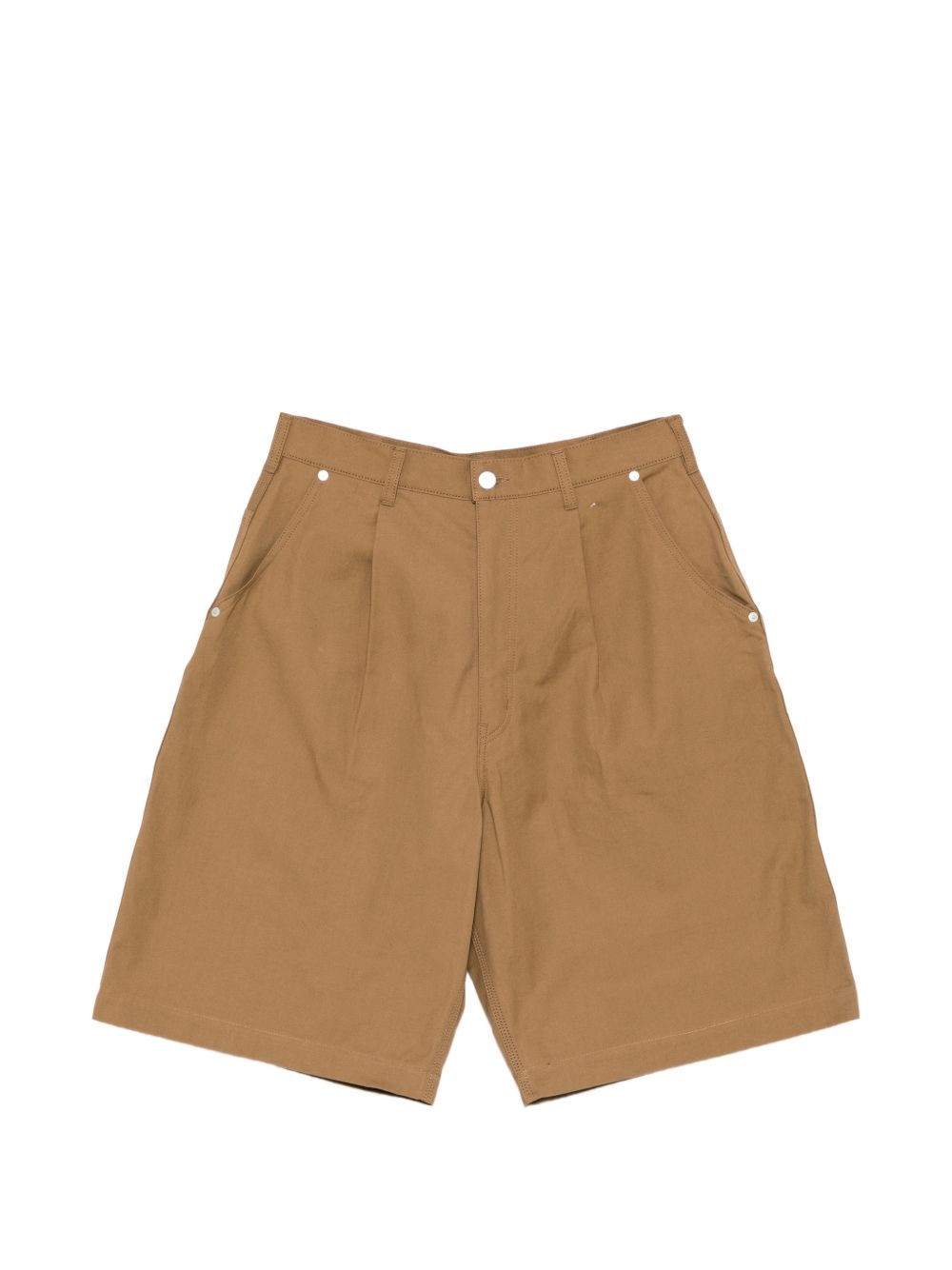 Shorts con pieghe sul davanti in beige Comme des garcons homme - uomo 