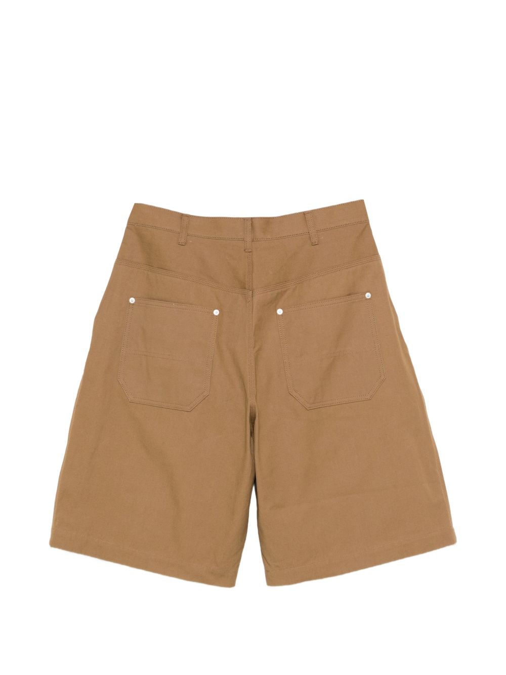Shorts con pieghe sul davanti in beige Comme des garcons homme - uomo 