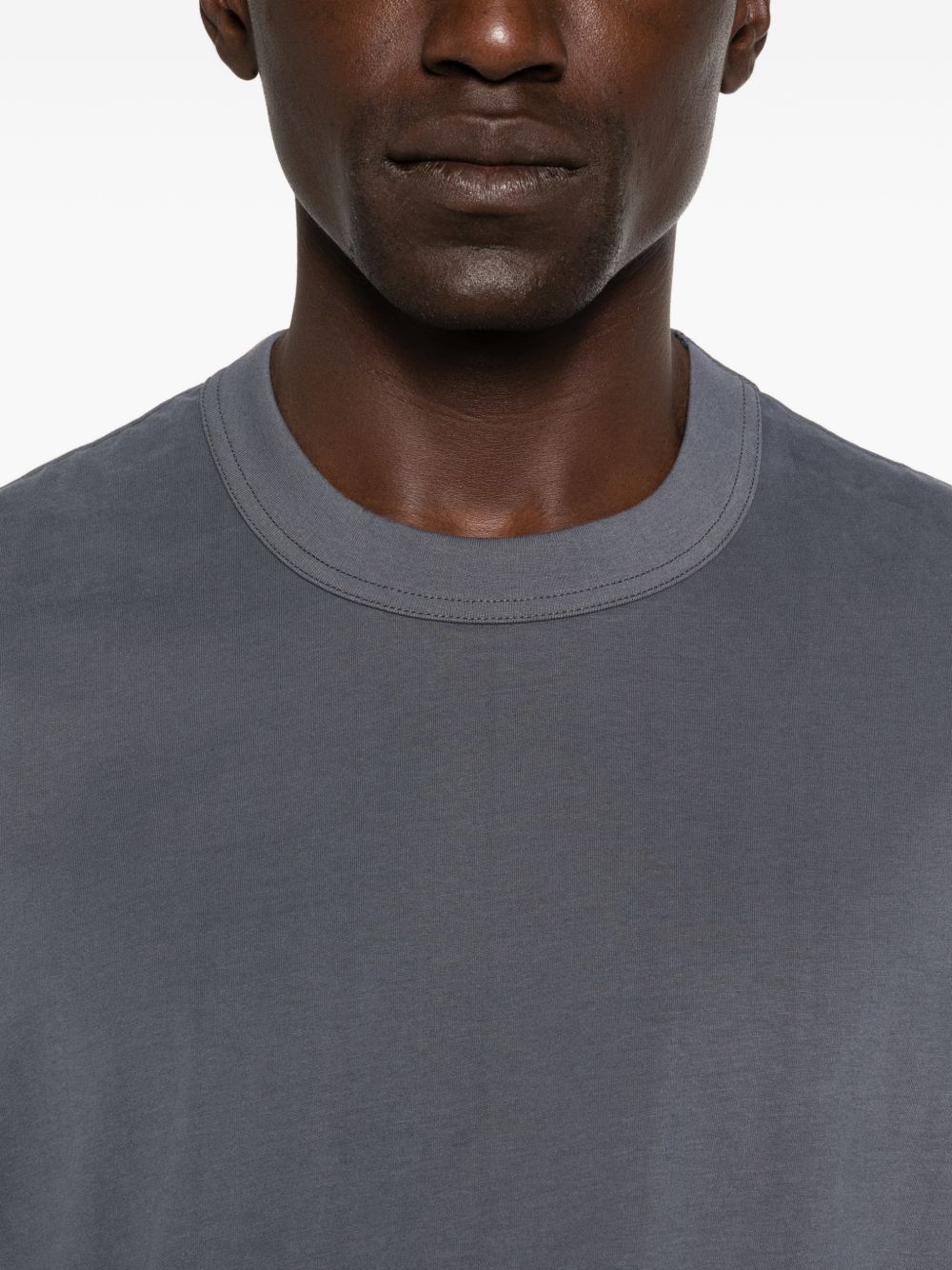 T-shirt a maniche corte con pannelli in grigio Comme des garcons homme - uomo 
