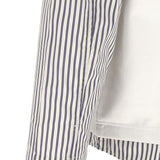 T-shirt a strati in bianco e blu Comme des garcons homme - uomo 