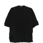 T-shirt con tasca sul petto in nero Comme des garcons homme - uomo 