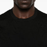 T-shirt con tasca sul petto in nero Comme des garcons homme - uomo 