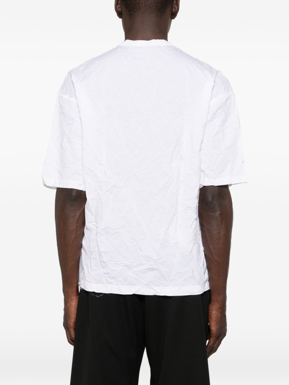 T-shirt con tasca applicata in bianco Comme des garcons homme - uomo 