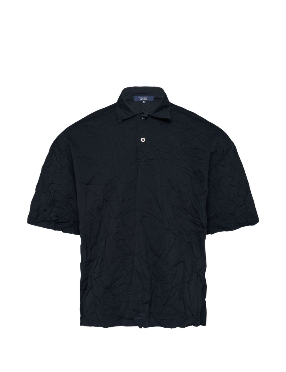 Polo a maniche corte in nero Comme des garcons homme - uomo 