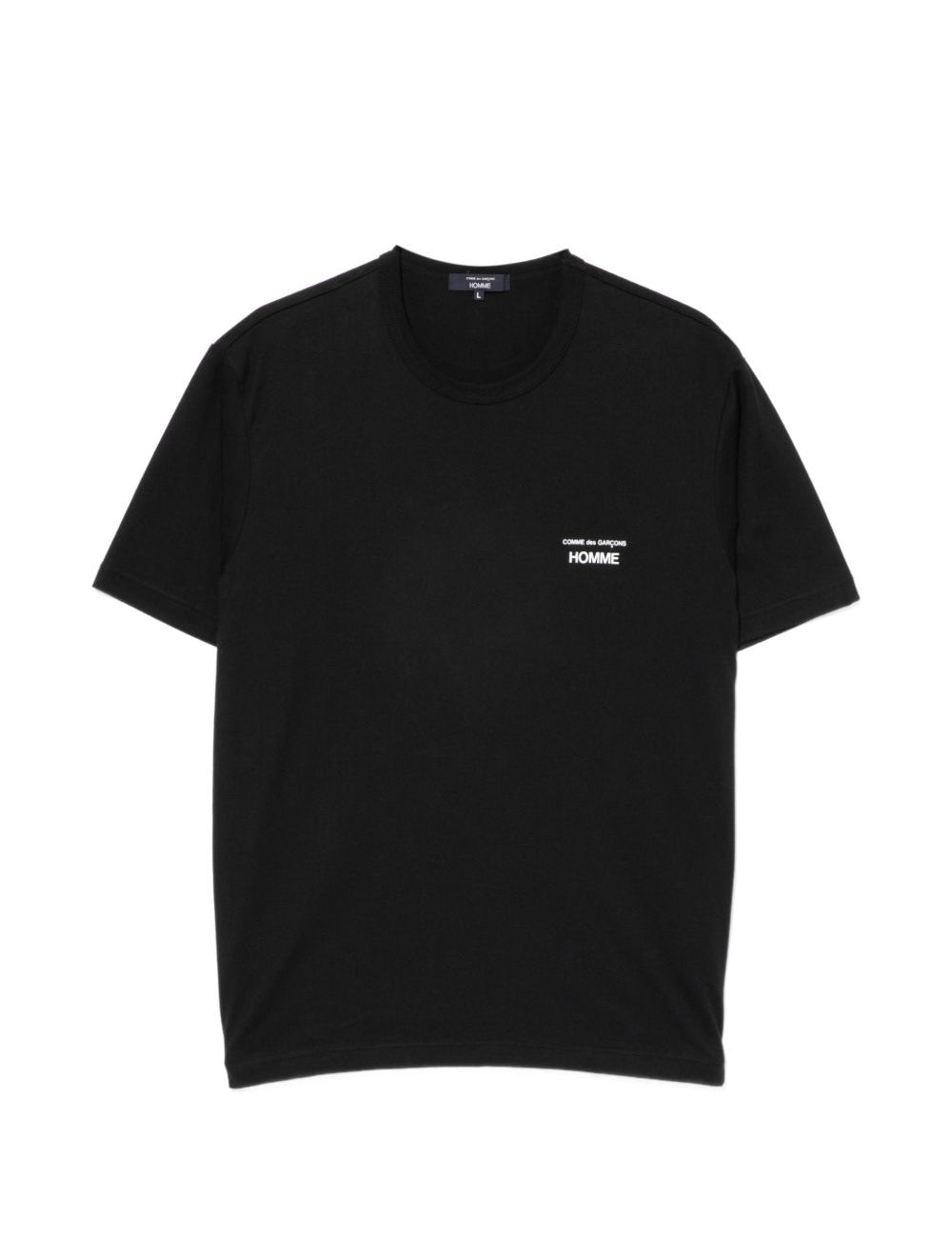 T-shirt con logo in nero Comme des garcons homme - uomo 