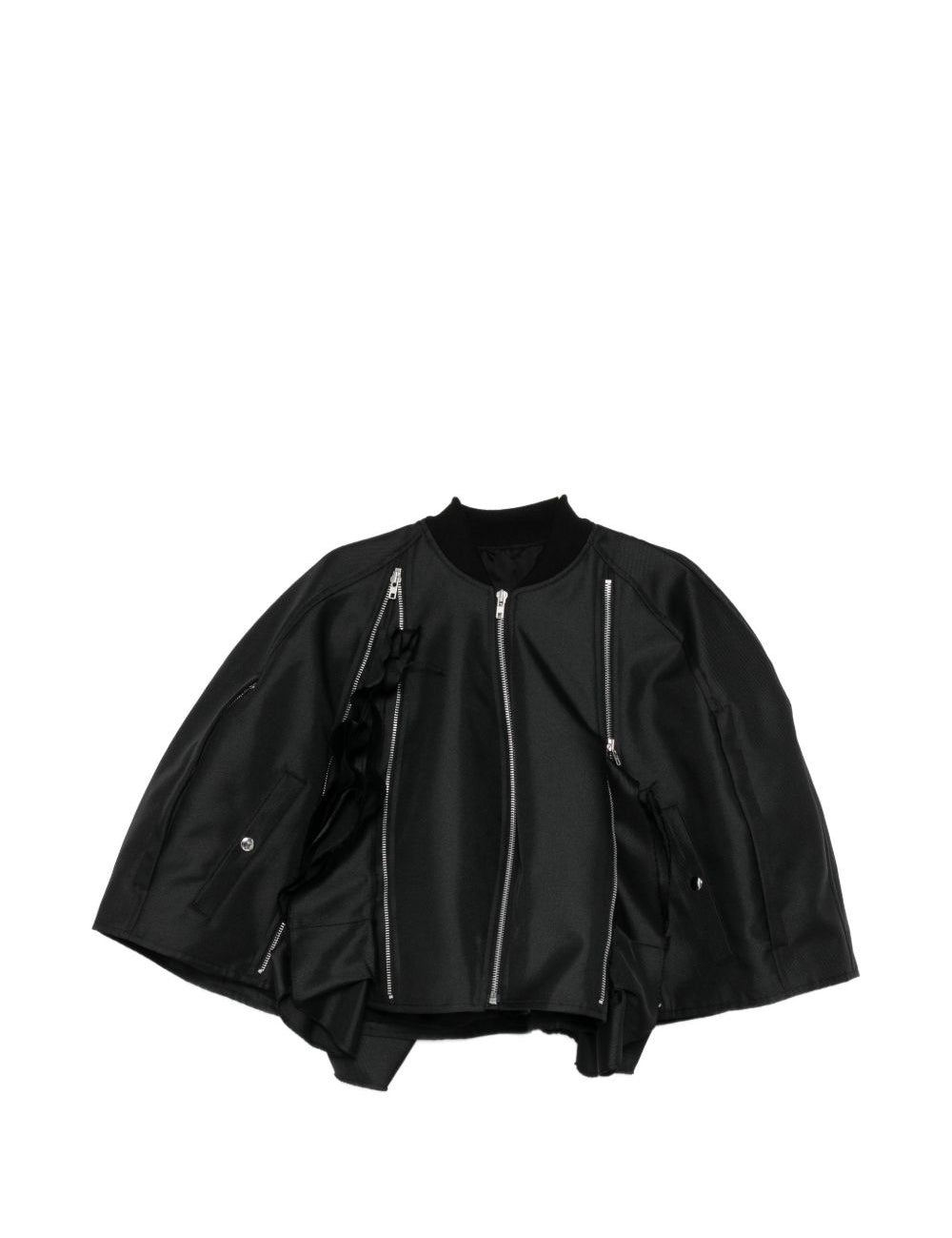 Giacca crop con zip in nero Comme des garcons homme plus - uomo 