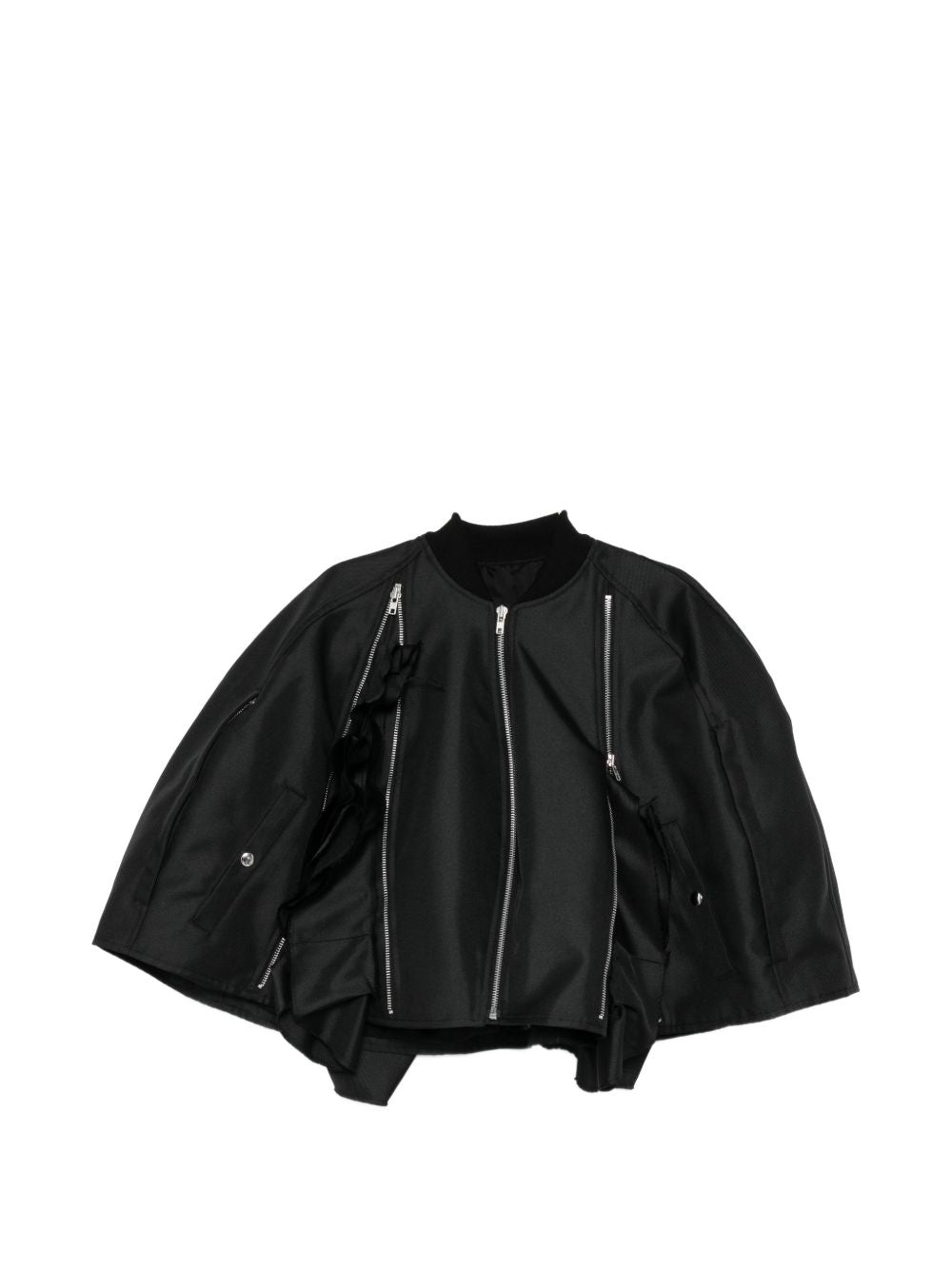 Giacca crop con zip in nero Comme des garcons homme plus - uomo 