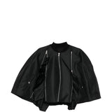 Giacca crop con zip in nero Comme des garcons homme plus - uomo 