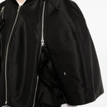 Giacca crop con zip in nero Comme des garcons homme plus - uomo 