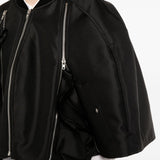 Giacca crop con zip in nero Comme des garcons homme plus - uomo 