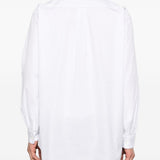 Camicia con cut-out in bianco Comme des Garçons Homme Plus - uomo 