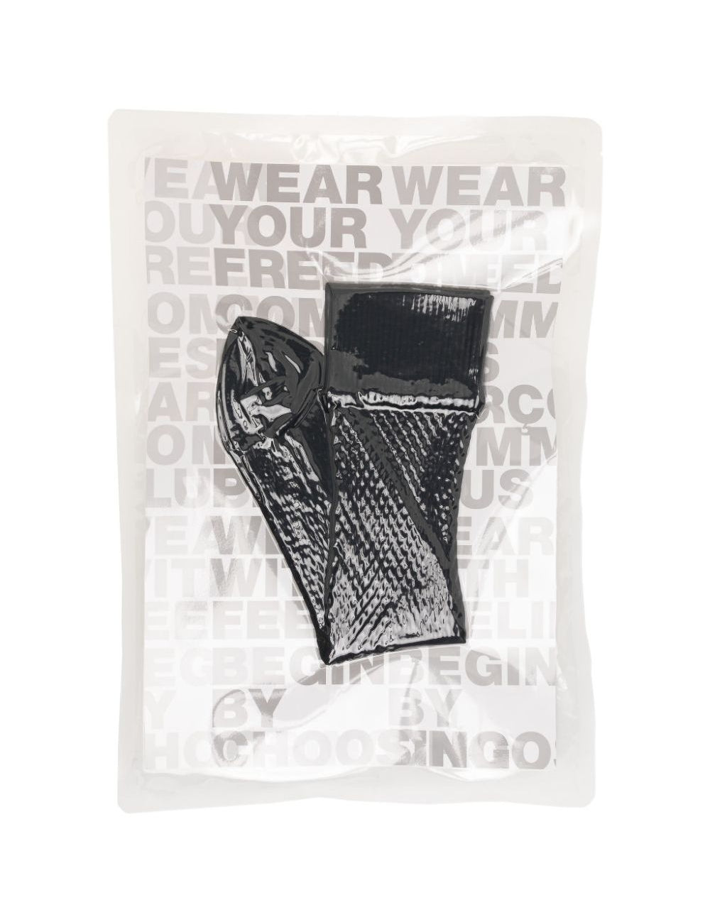 Clzini con logo in nero Comme des garcons homme plus - uomo 