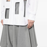 Bermuda con risvolto in grigio COMME DES GARCONS HOMME PLUS - uomo 