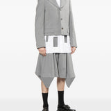 Bermuda con risvolto in grigio COMME DES GARCONS HOMME PLUS - uomo 