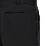 Shorts in lana in nero Comme des garcons homme plus - uomo 