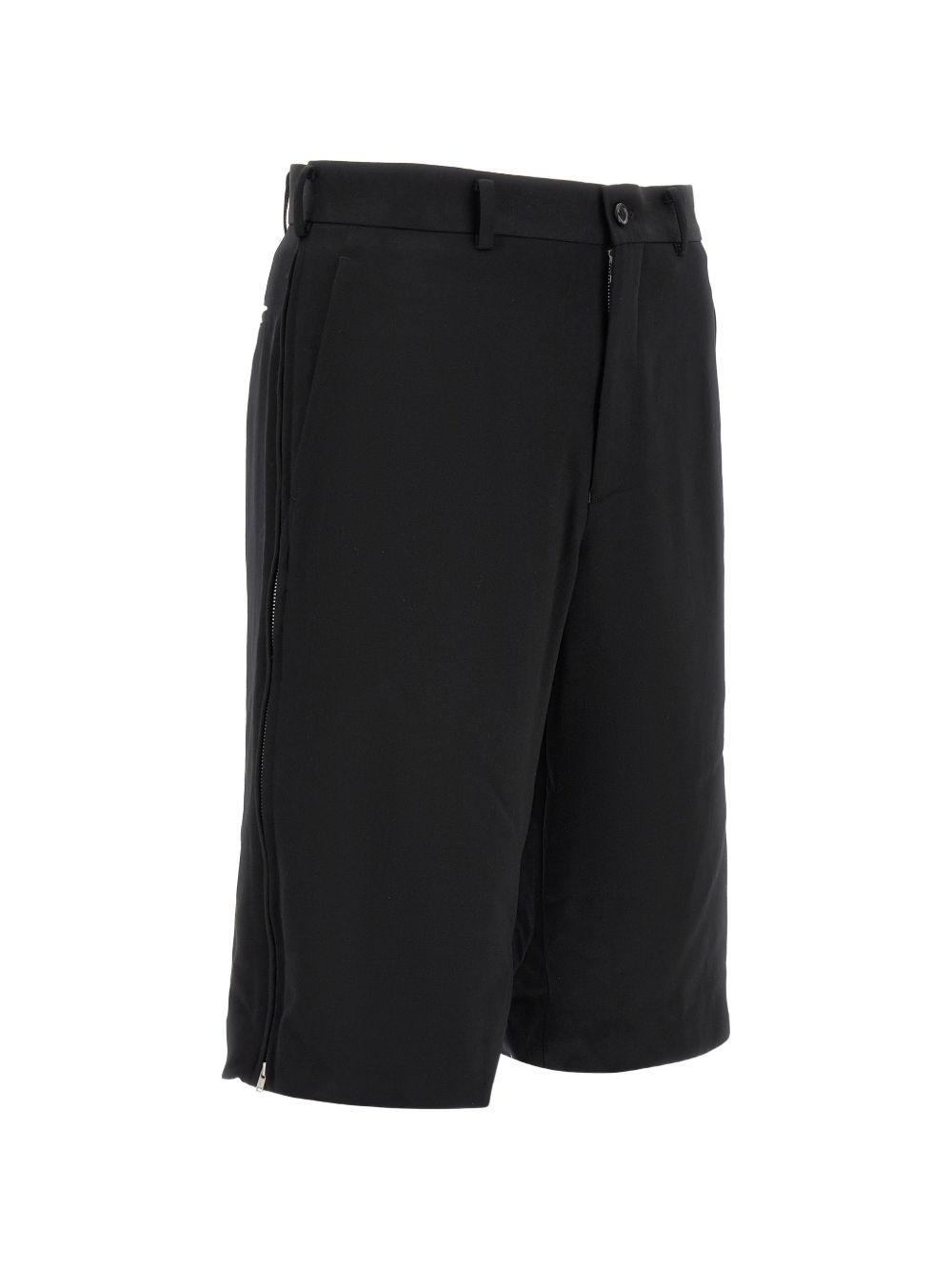 Shorts in lana in nero Comme des garcons homme plus - uomo 