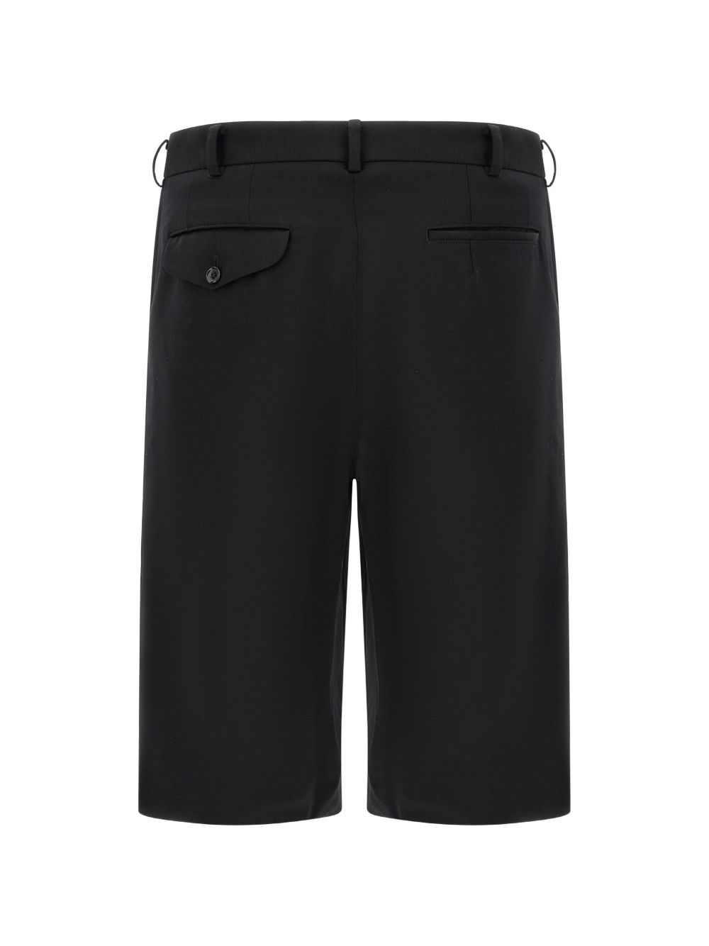 Shorts in lana in nero Comme des garcons homme plus - uomo 
