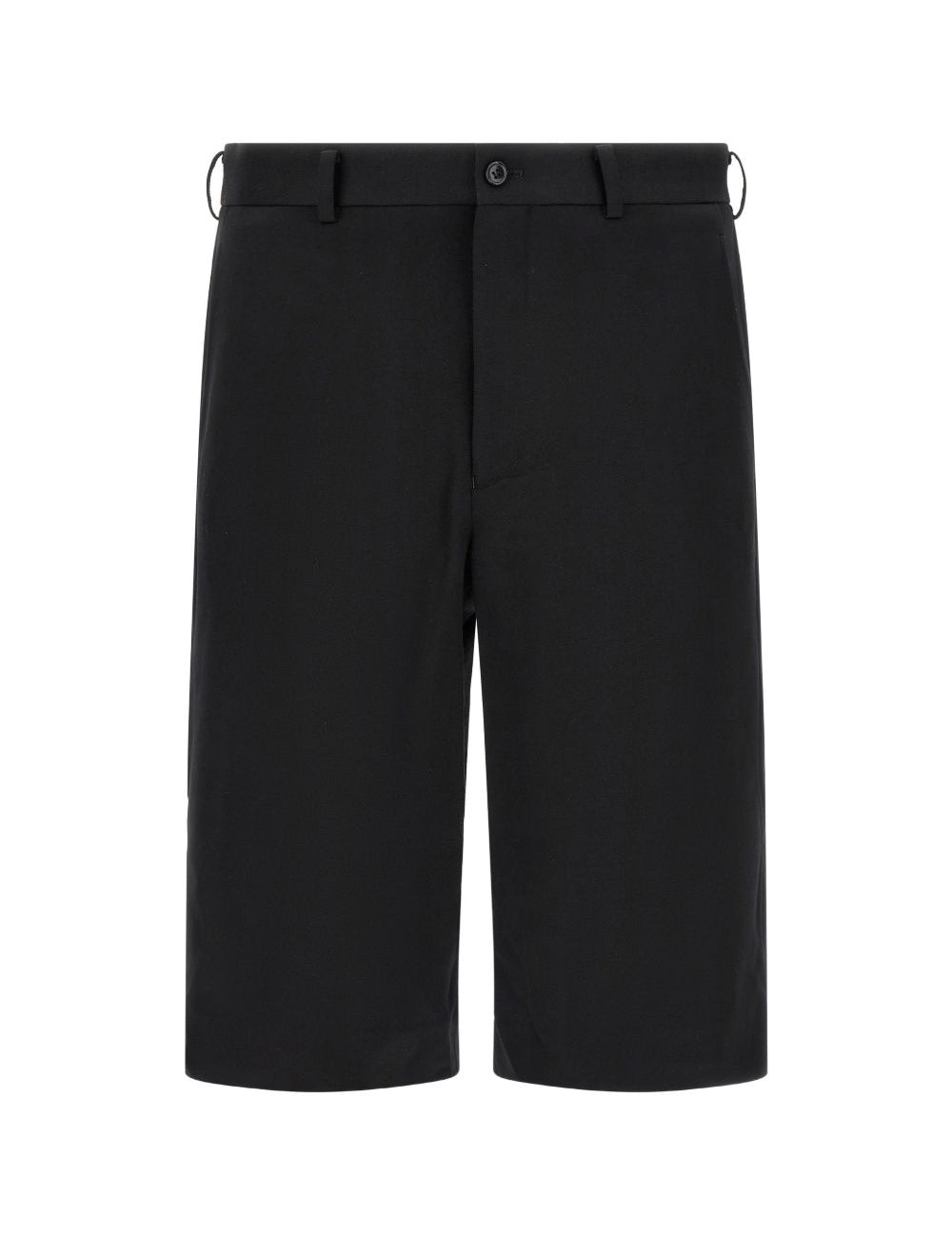Shorts in lana in nero Comme des garcons homme plus - uomo 