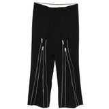 Pantaloni con zip in nero Comme des Garçons Homme Plus - uomo 