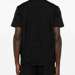 T-shirt girocollo a pannelli in nero Comme des garcons homme plus - uomo 