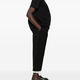T-shirt girocollo a pannelli in nero Comme des garcons homme plus - uomo 