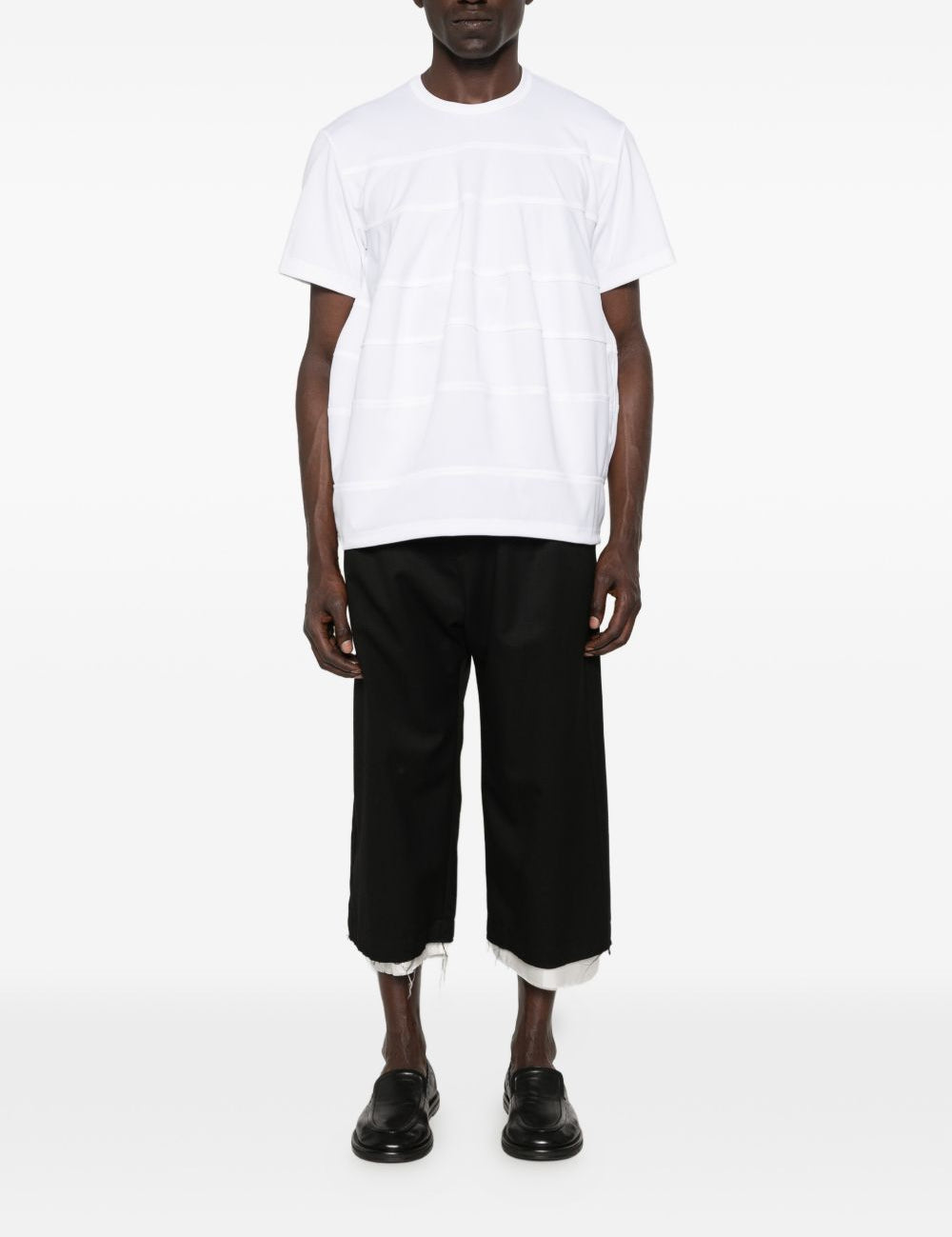 T-shirt a pannelli in bianco Comme des garcons homme plus - uomo 