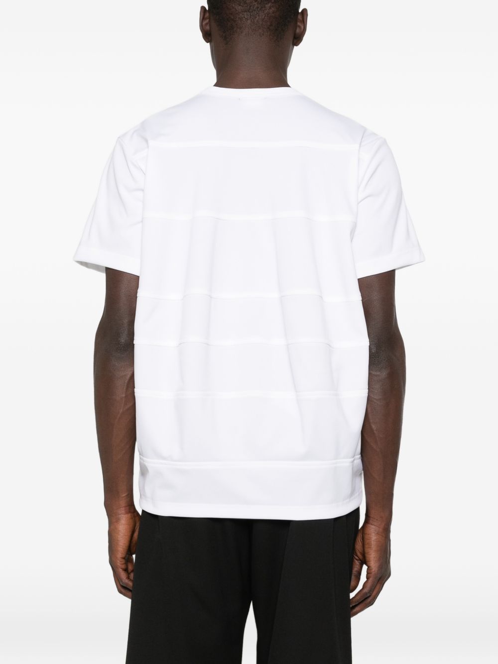 T-shirt a pannelli in bianco Comme des garcons homme plus - uomo 