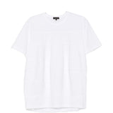 T-shirt a pannelli in bianco Comme des garcons homme plus - uomo 