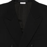 Giacca doppiopetto in nero Comme des garcons homme PLUS - uomo 