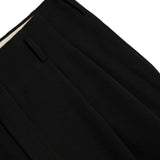 Pantaloni con pieghe in lana in nero Comme des garcons homme plus - uomo 