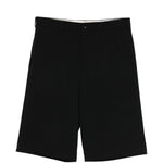 Pantaloni corti con bottoni in nero Comme des Garçons Homme Plus - uomo 