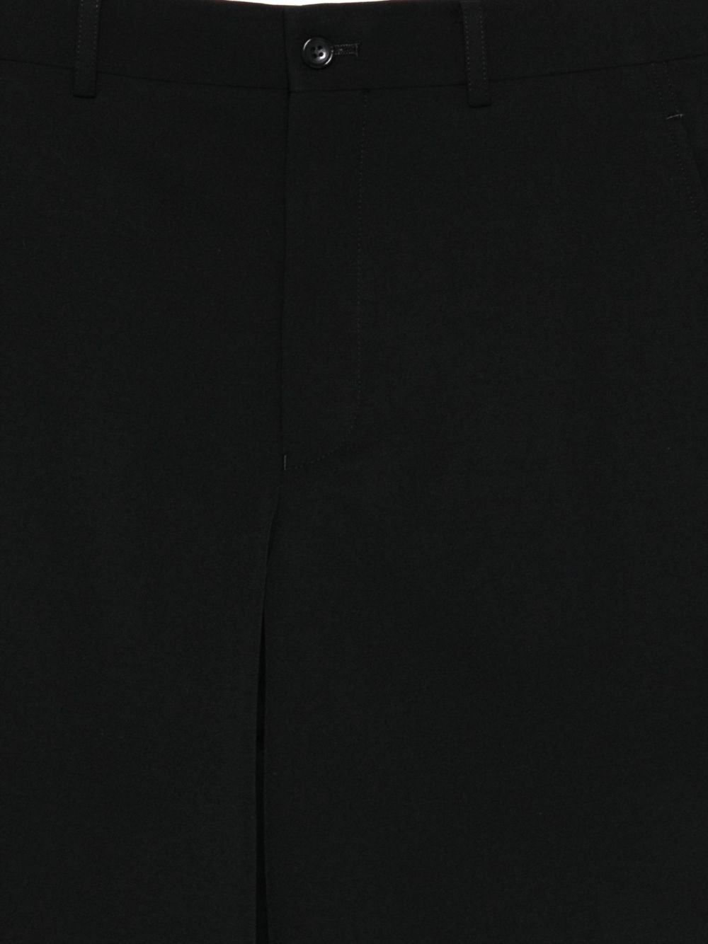 Pantaloni corti con bottoni in nero Comme des Garçons Homme Plus - uomo 