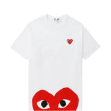 T-shirt con stampa Comme des garcons play - uomo 