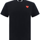 T-shirt con logo in nero 