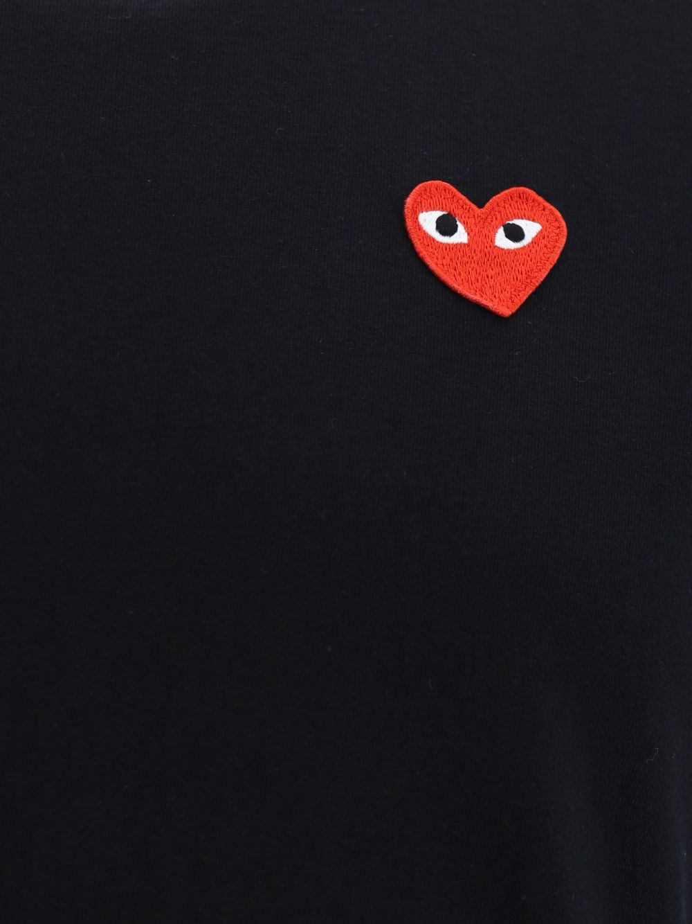 T-shirt con logo in nero 