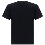 T-shirt con logo in nero 