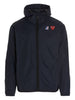 Comme des garçons play x k-way Blue Logo Hooded Raincoat - Unisex