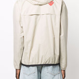 Giacca con cappuccio x K-Way in beige - unisex 
