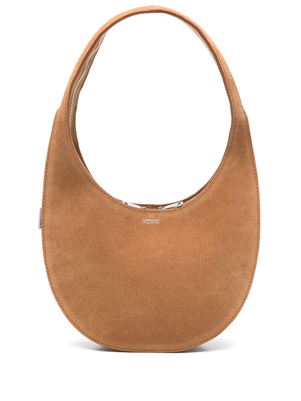 Borsa a spalla soft swipe in beige Coperni - donna 