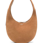 Borsa a spalla soft swipe in beige Coperni - donna 