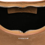 Borsa a spalla soft swipe in beige Coperni - donna 