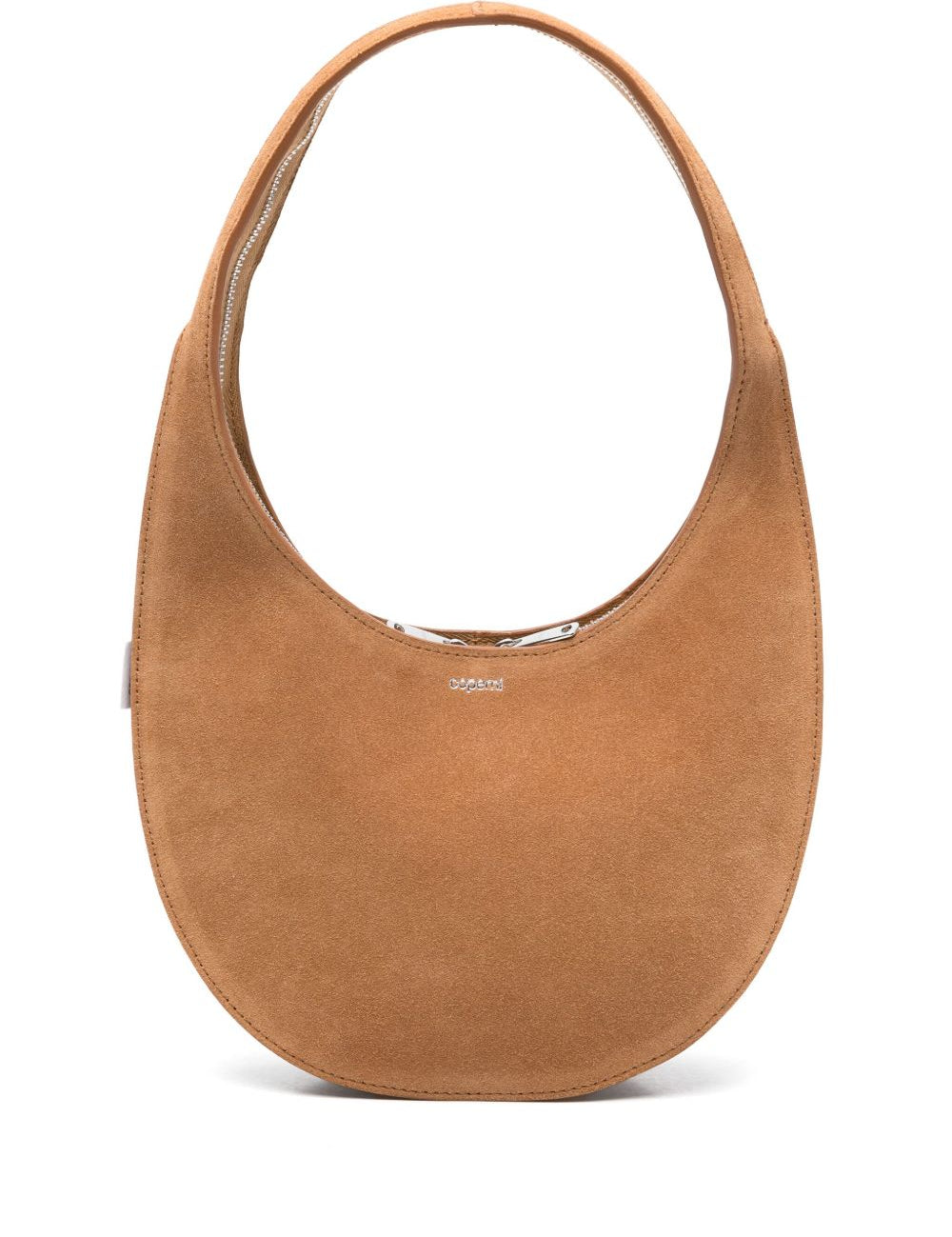Borsa a spalla soft swipe in beige Coperni - donna 